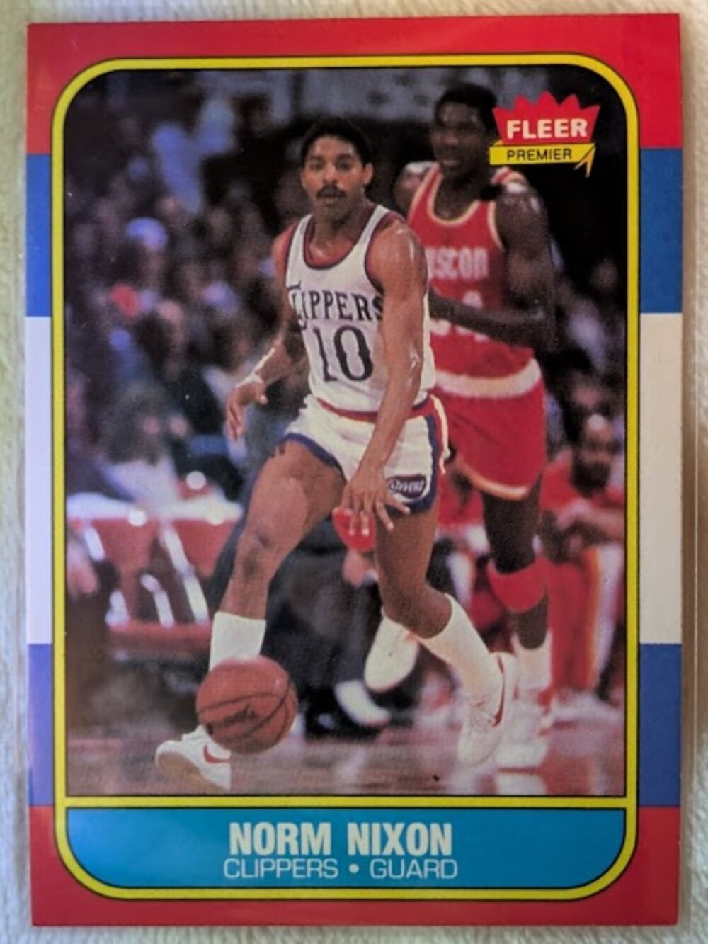 1986 Fleer NORM NIXON #80